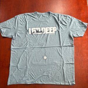 Men's Blue Graphic T-Shirt